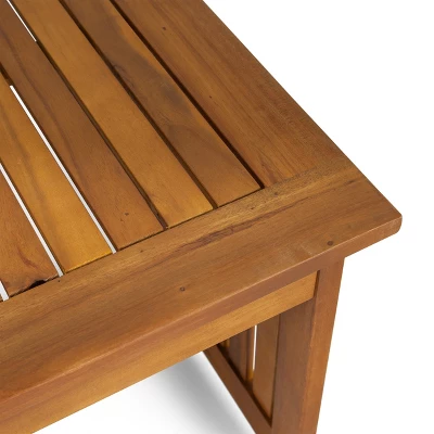 Carolina 6pc Acacia Wood Chat Set - Christopher Knight Home