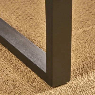 Heron 7pc Rectangular Acacia Wood &Wicker Dining Set - Teak/Brown - Christopher Knight Home