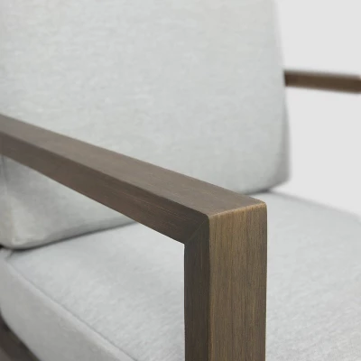 Belgian 6pc Acacia Wood Fire Conversation Set - Christopher Knight Home