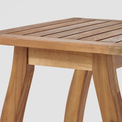 Mahalo 2pc Acacia Wood Chaise Lounge Set - Christopher Knight Home