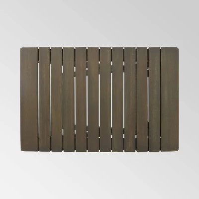 Malibu Folding Side Table - Gray - Christopher Knight Home