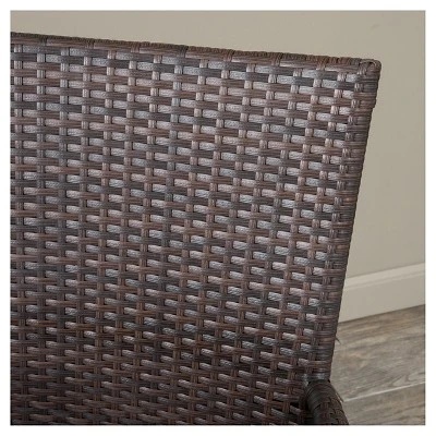 Blakely 7pc Wicker Dining Set - Multibrown - Christopher Knight Home