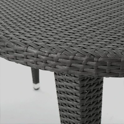 Vincent 7pc Wicker Patio Dining Set - Christopher Knight Home