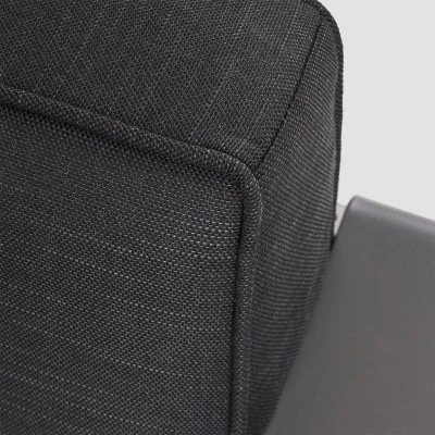 Cape Coral 3pc Metal Patio Sofa Set with Cushions - Gray/Dark Gray - Christopher Knight Home