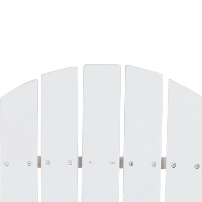 2pk Bellwood Outdoor Acacia Wood Folding Adirondack Chairs White - Christopher Knight Home