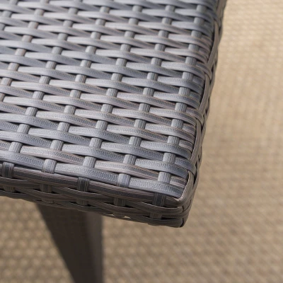 Canoga 7pc Wicker Patio Dining Set - Brown - Christopher Knight Home