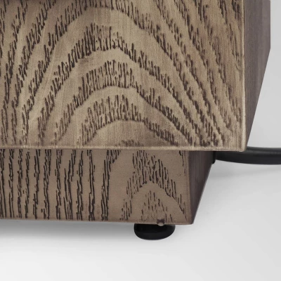 Wellington 40" Square Iron Gas Fire Pit with Tank Holder - Brown - Christopher Knight Home