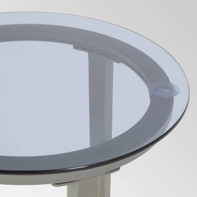 Pebble 3pc Wicker Boho Chat Set - Gray - Christopher Knight Home