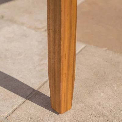 Peyton 2pc Acacia Wood Loveseat & Coffee Table Set - Christopher Knight Home