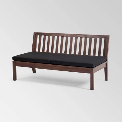 Caswell 4pc Acacia Wood Chat Set - Christopher Knight Home