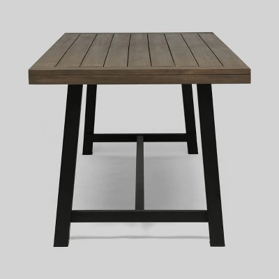 Carlisle 3pc Acacia Wood Picnic Dining Set - Christopher Knight Home