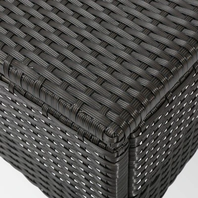 Cordoba 8pc Wicker Chat Set - Brown/Tan - Christopher Knight Home