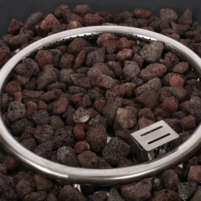 Holmwood Outdoor 40000 BTU Light Weight Concrete Square Fire Pit Dark Gray - Christopher Knight Home