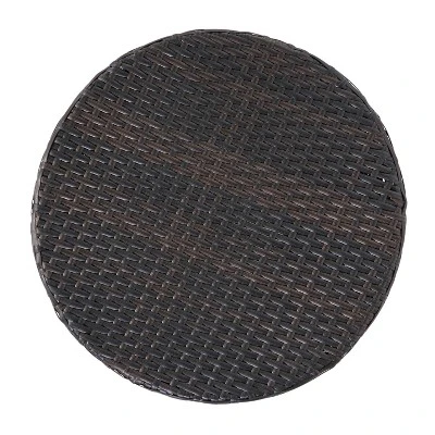 Crete Round Wicker Outdoor Side Table - Christopher Knight Home