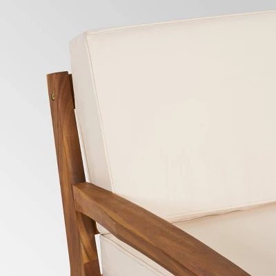 Grenada 6pc Acacia Wood Sofa Set - Christopher Knight Home