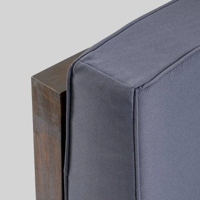 Oana 6pc Acacia Wood Patio Sectional Seating Set - Christopher Knight Home