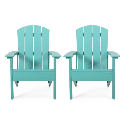 2pk Culver Outdoor Adirondack Chairs - Christopher Knight Home
