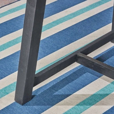 Raphael Rectangle Acacia Wood Dining Table - Gray - Christopher Knight Home