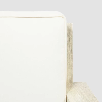 Santa Ana 2pk Acacia Club Accent Chairs Brushed Light Gray - Christopher Knight Home