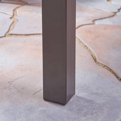 Juniper 7pc Acacia Wood Dining Set - Teak/Blue - Christopher Knight Home