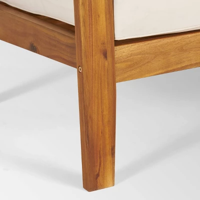 Grenada 6pc Acacia Wood Sofa Set - Christopher Knight Home