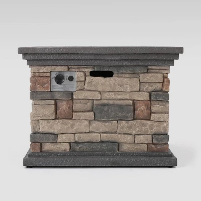 Christopher Knight Home 5pc Cordoba Wrought Iron Outdoor Patio Fire Pit Furniture Set with Club Chairs