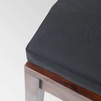 Caswell 4pc Acacia Wood Chat Set - Christopher Knight Home