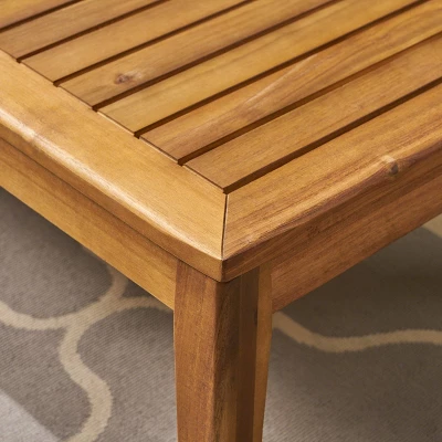 Grenada 5pc Acacia Sectional Patio Sofa Set Teak - Christopher Knight Home