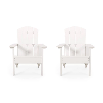 2pk Culver Outdoor Adirondack Chairs - Christopher Knight Home