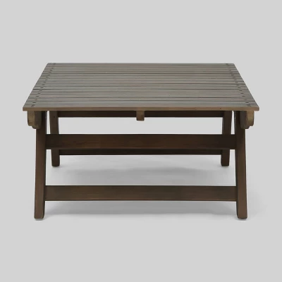 Sedona Acacia Wood Coffee Table - Christopher Knight Home