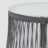Southport Steel And Rope Side Table - Dark Gray - Christopher Knight Home
