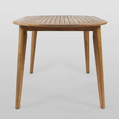 Stamford Oval Acacia Wood Dining Table - Teak - Christopher Knight Home