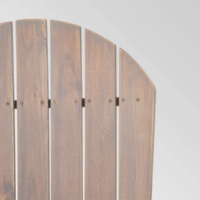 Malibu 3pc Acacia Wood Chat Set - Gray - Christopher Knight Home