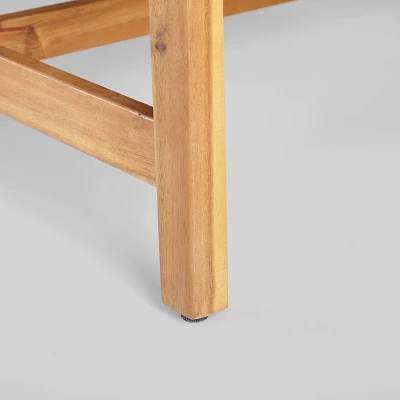 Hampton 4pk Wicker Mid-Century Club Chairs - Natural/Gray - Christopher Knight Home