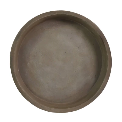 Yukon Patio Side Table - Teak/Light Gray - Christopher Knight Home