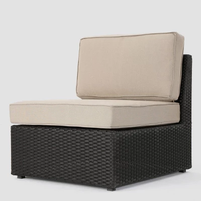 Santa Cruz 12pc Wicker Sofa Set with Cushions - Christopher Knight Home